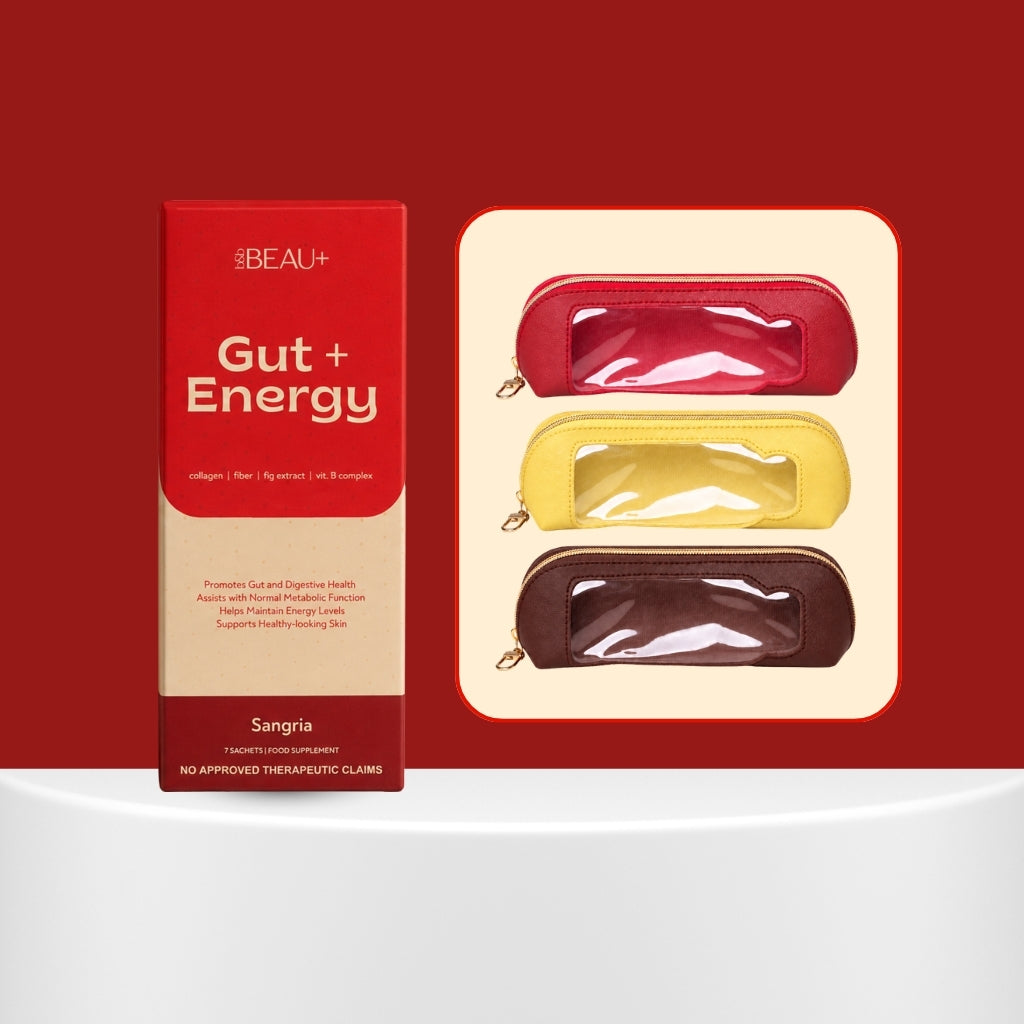 The Plus Gift Set Gut + Energy + Everyday Sachet Pouch