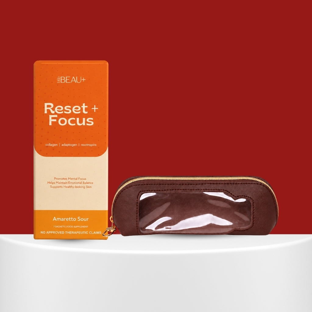 The Plus Gift Set Reset + Focus + Everyday Sachet Pouch