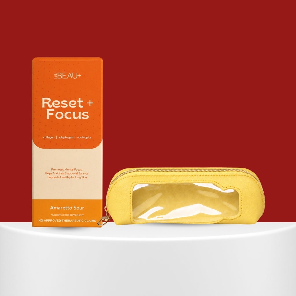 The Plus Gift Set Reset + Focus + Everyday Sachet Pouch